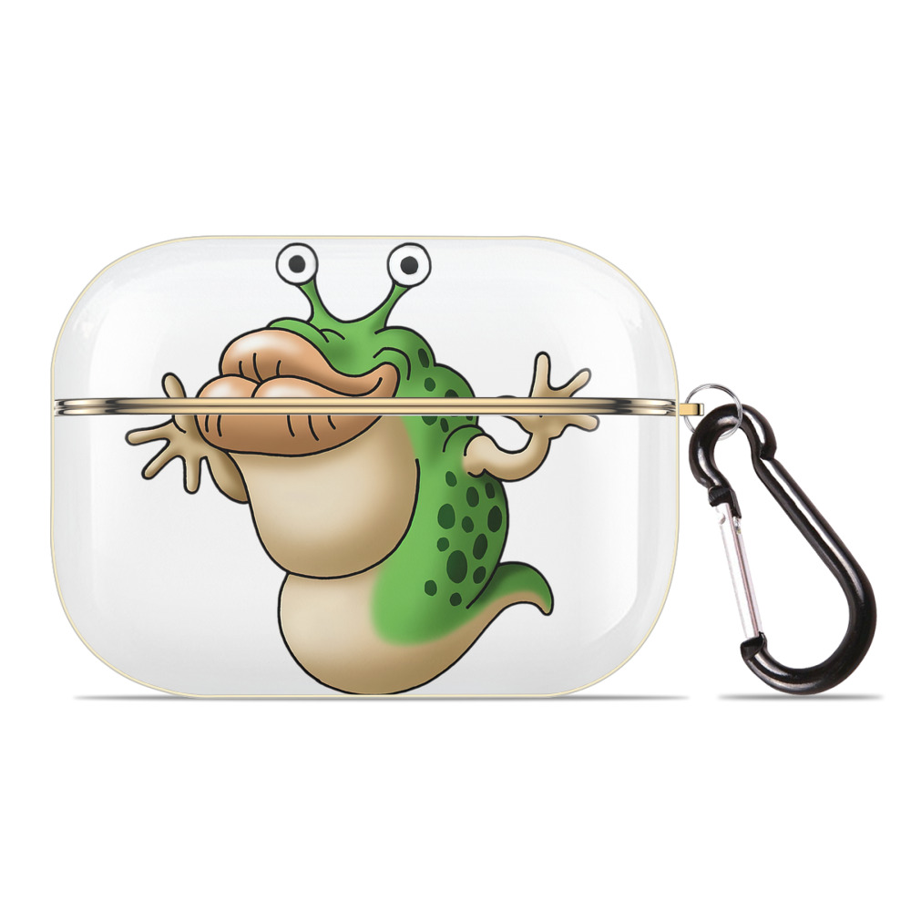 （画像用） ドラゴンクエスト Doragon Kuesuto Dragon Quest 【AirPods Pro用】ハードシェル保護ケース｜耐衝撃・防指紋・カラビナ付き商品仕様