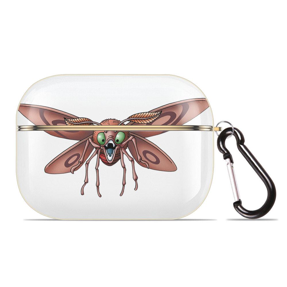 （画像用） ドラゴンクエスト Doragon Kuesuto Dragon Quest 【AirPods Pro用】ハードシェル保護ケース｜耐衝撃・防指紋・カラビナ付き商品仕様
