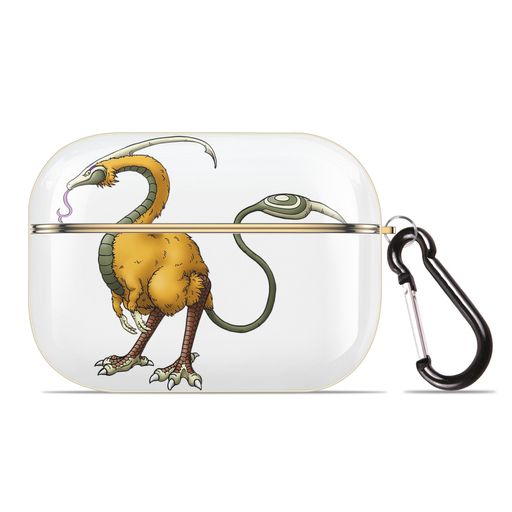 （画像用） ドラゴンクエスト Doragon Kuesuto Dragon Quest 【AirPods Pro用】ハードシェル保護ケース｜耐衝撃・防指紋・カラビナ付き商品仕様