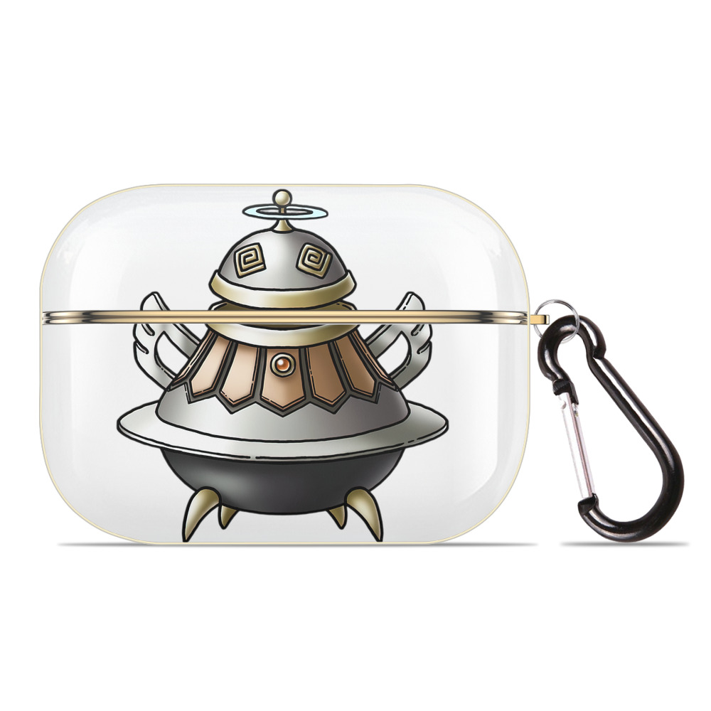 （画像用） ドラゴンクエスト Doragon Kuesuto Dragon Quest 【AirPods Pro用】ハードシェル保護ケース｜耐衝撃・防指紋・カラビナ付き商品仕様