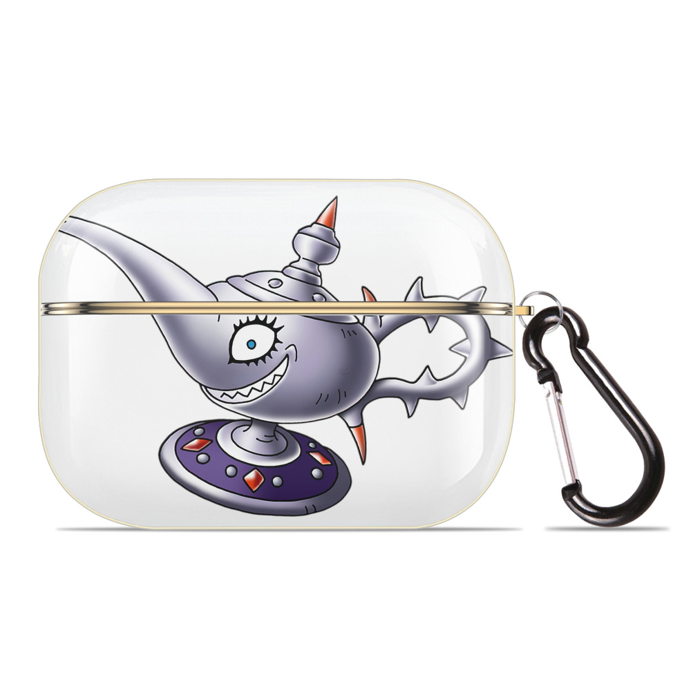 （画像用） ドラゴンクエスト Doragon Kuesuto Dragon Quest 【AirPods Pro用】ハードシェル保護ケース｜耐衝撃・防指紋・カラビナ付き商品仕様
