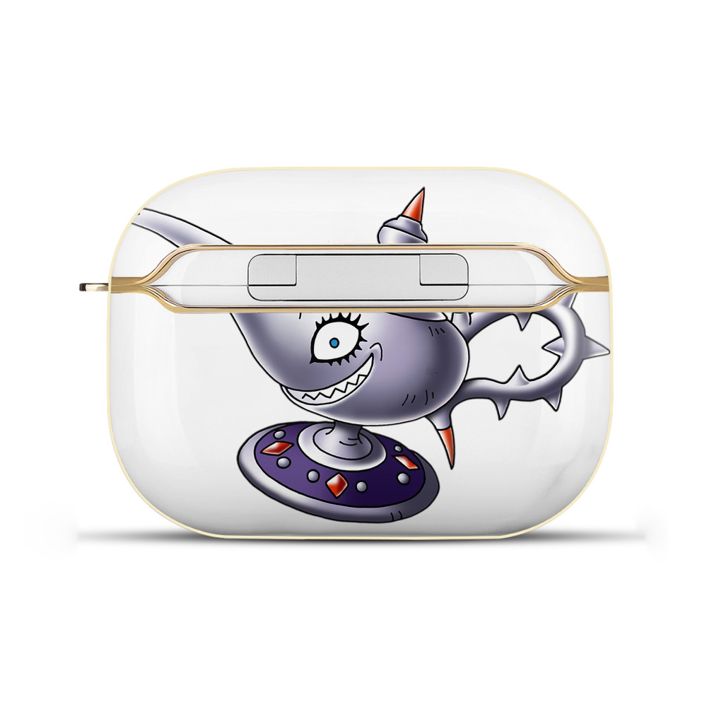 （画像用） ドラゴンクエスト Doragon Kuesuto Dragon Quest 【AirPods Pro用】ハードシェル保護ケース｜耐衝撃・防指紋・カラビナ付き商品仕様