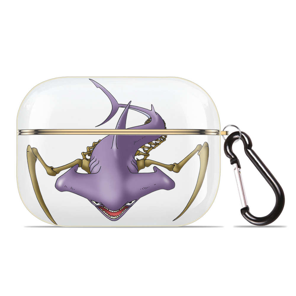 （画像用） ドラゴンクエスト Doragon Kuesuto Dragon Quest 【AirPods Pro用】ハードシェル保護ケース｜耐衝撃・防指紋・カラビナ付き商品仕様