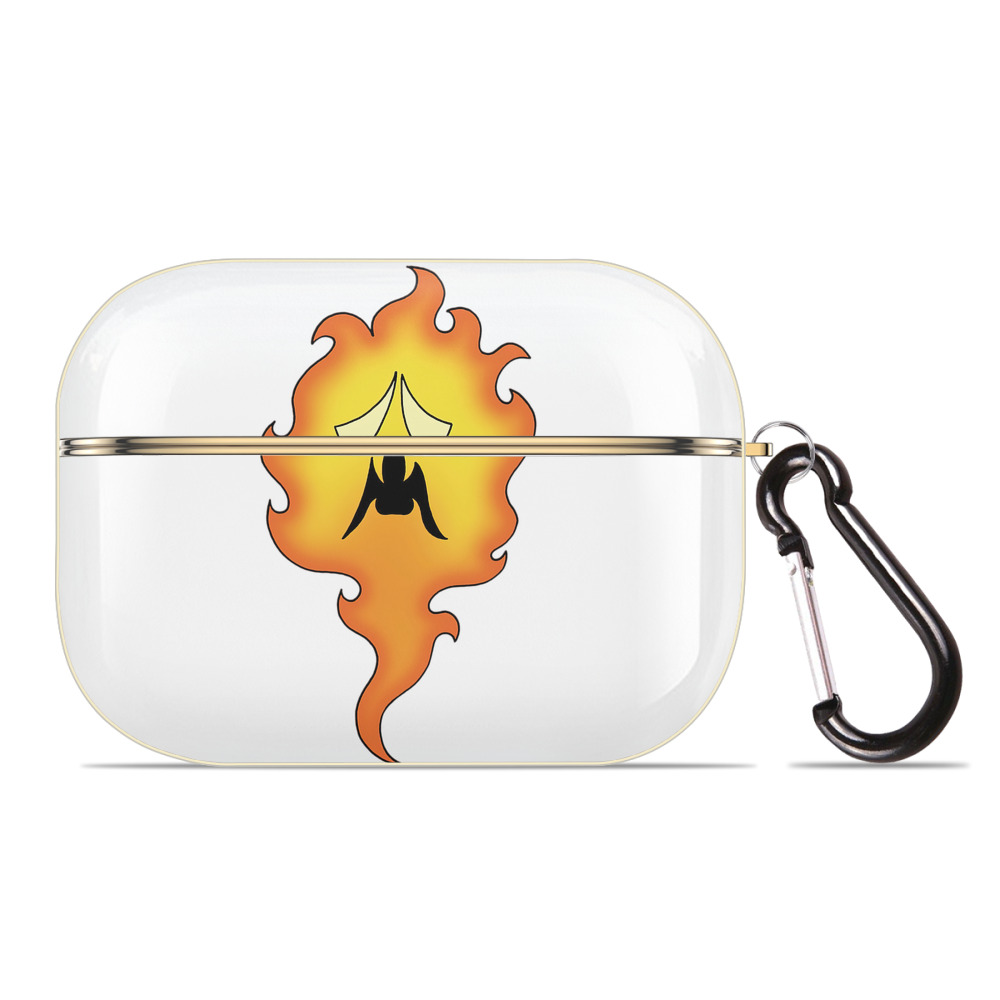 （画像用） ドラゴンクエスト Doragon Kuesuto Dragon Quest 【AirPods Pro用】ハードシェル保護ケース｜耐衝撃・防指紋・カラビナ付き商品仕様