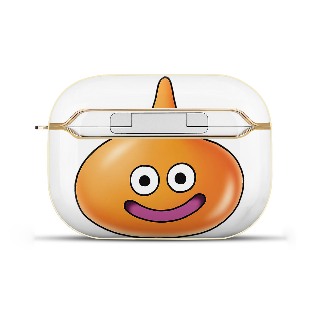 （画像用） ドラゴンクエスト Doragon Kuesuto Dragon Quest 【AirPods Pro用】ハードシェル保護ケース｜耐衝撃・防指紋・カラビナ付き商品仕様