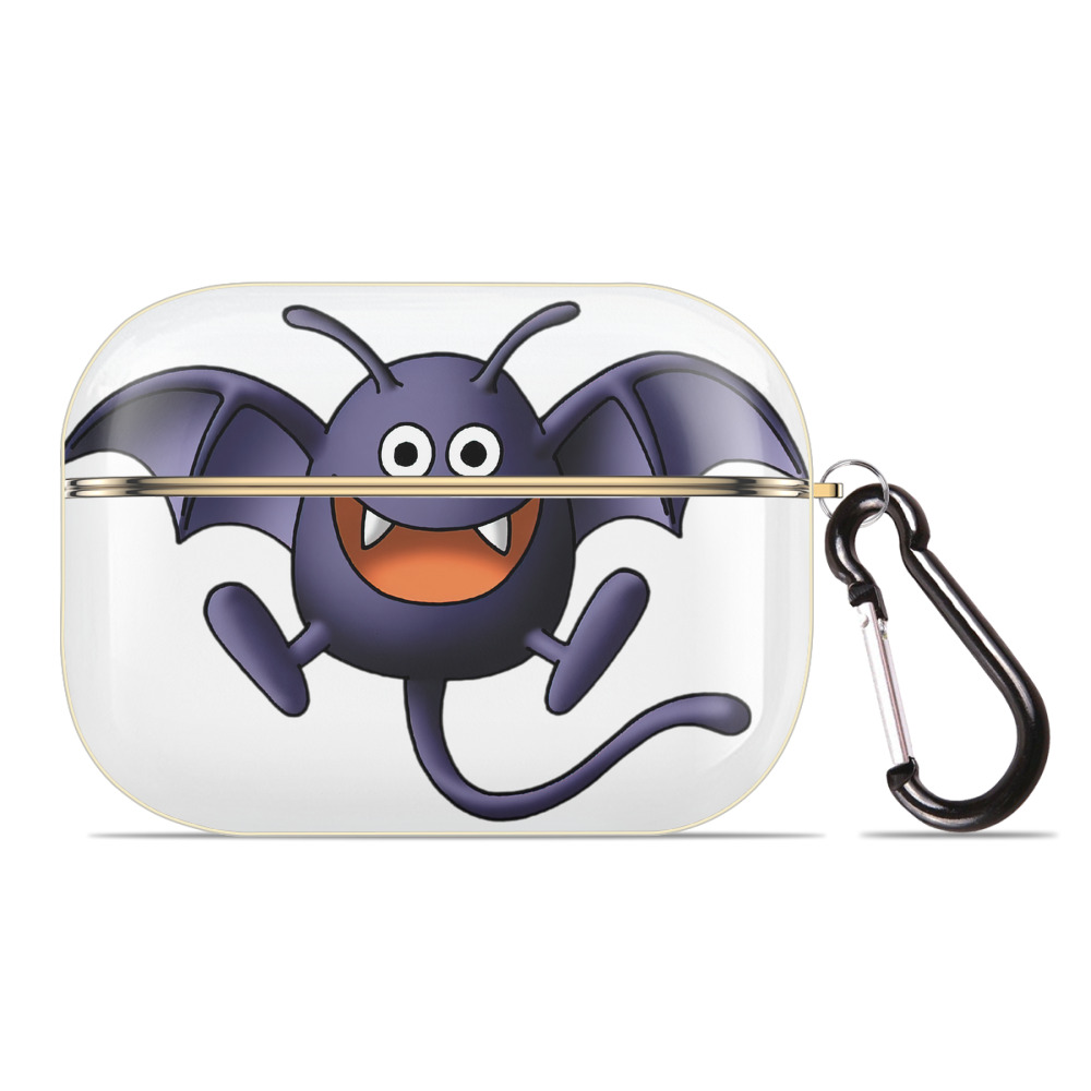 （画像用） ドラゴンクエスト Doragon Kuesuto Dragon Quest 【AirPods Pro用】ハードシェル保護ケース｜耐衝撃・防指紋・カラビナ付き商品仕様