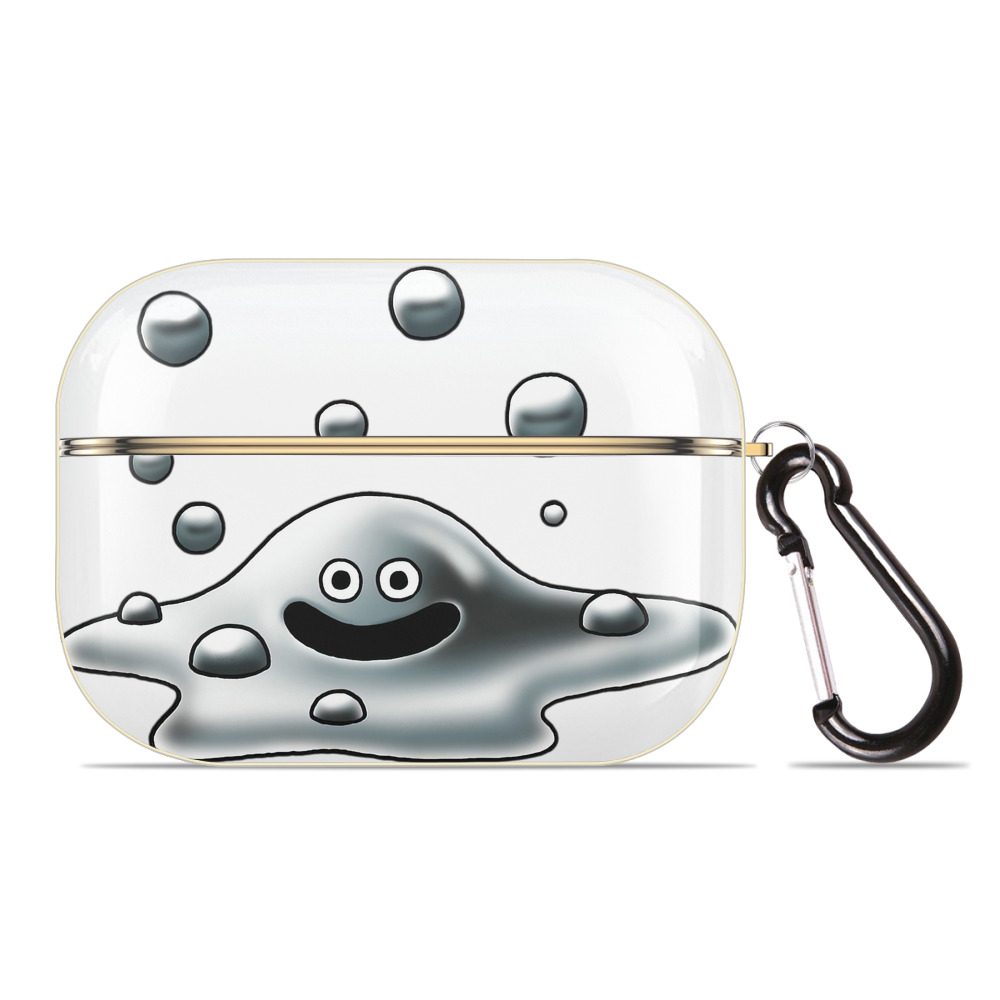 （画像用） ドラゴンクエスト Doragon Kuesuto Dragon Quest 【AirPods Pro用】ハードシェル保護ケース｜耐衝撃・防指紋・カラビナ付き商品仕様