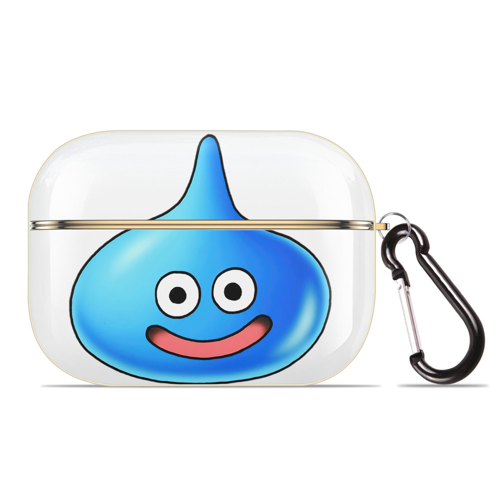 （画像用） ドラゴンクエスト Doragon Kuesuto Dragon Quest 【AirPods Pro用】ハードシェル保護ケース｜耐衝撃・防指紋・カラビナ付き商品仕様