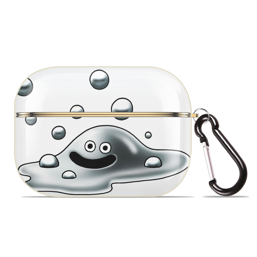 （画像用） ドラゴンクエスト Doragon Kuesuto Dragon Quest 【AirPods Pro用】ハードシェル保護ケース｜耐衝撃・防指紋・カラビナ付き商品仕様