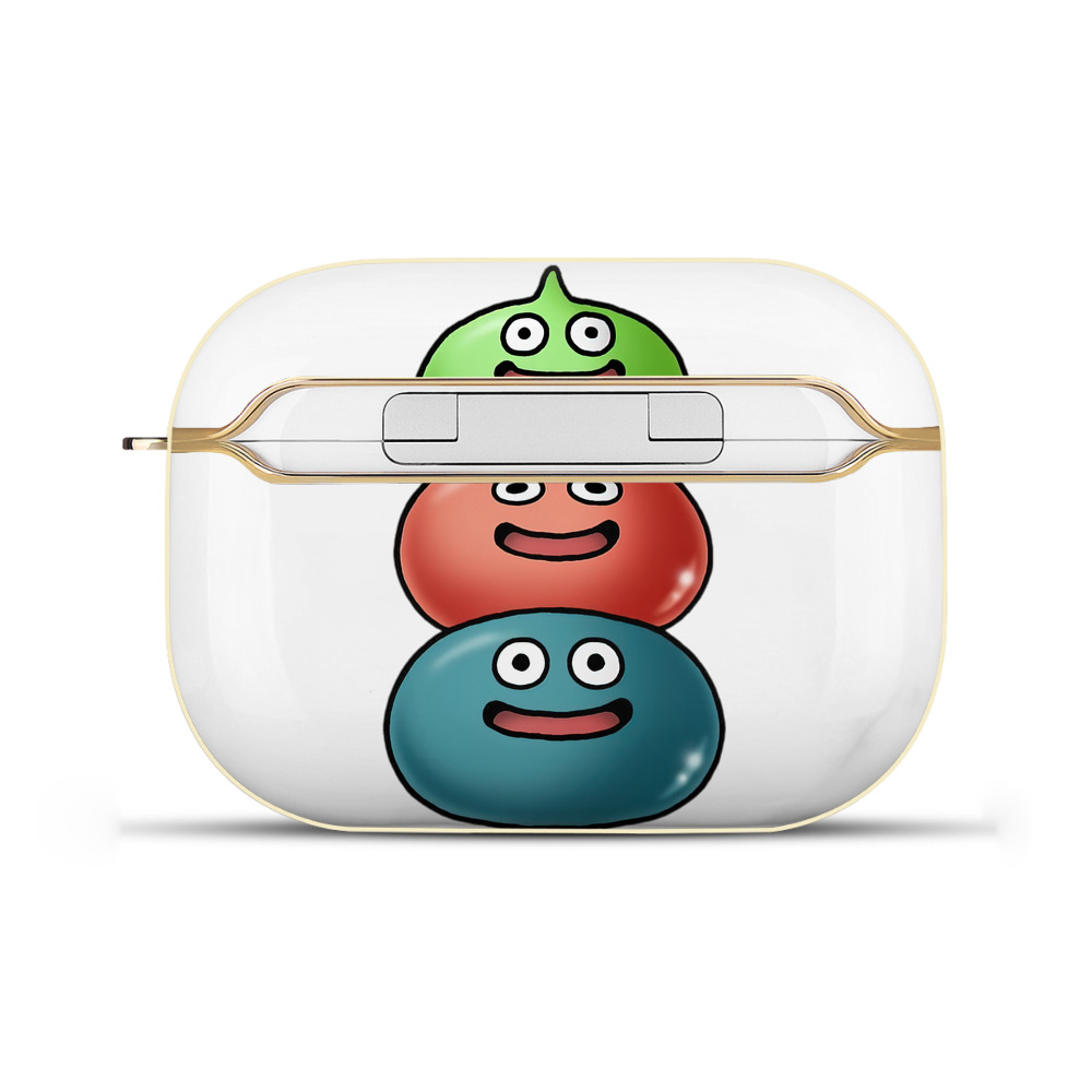 （画像用） ドラゴンクエスト Doragon Kuesuto Dragon Quest 【AirPods Pro用】ハードシェル保護ケース｜耐衝撃・防指紋・カラビナ付き商品仕様