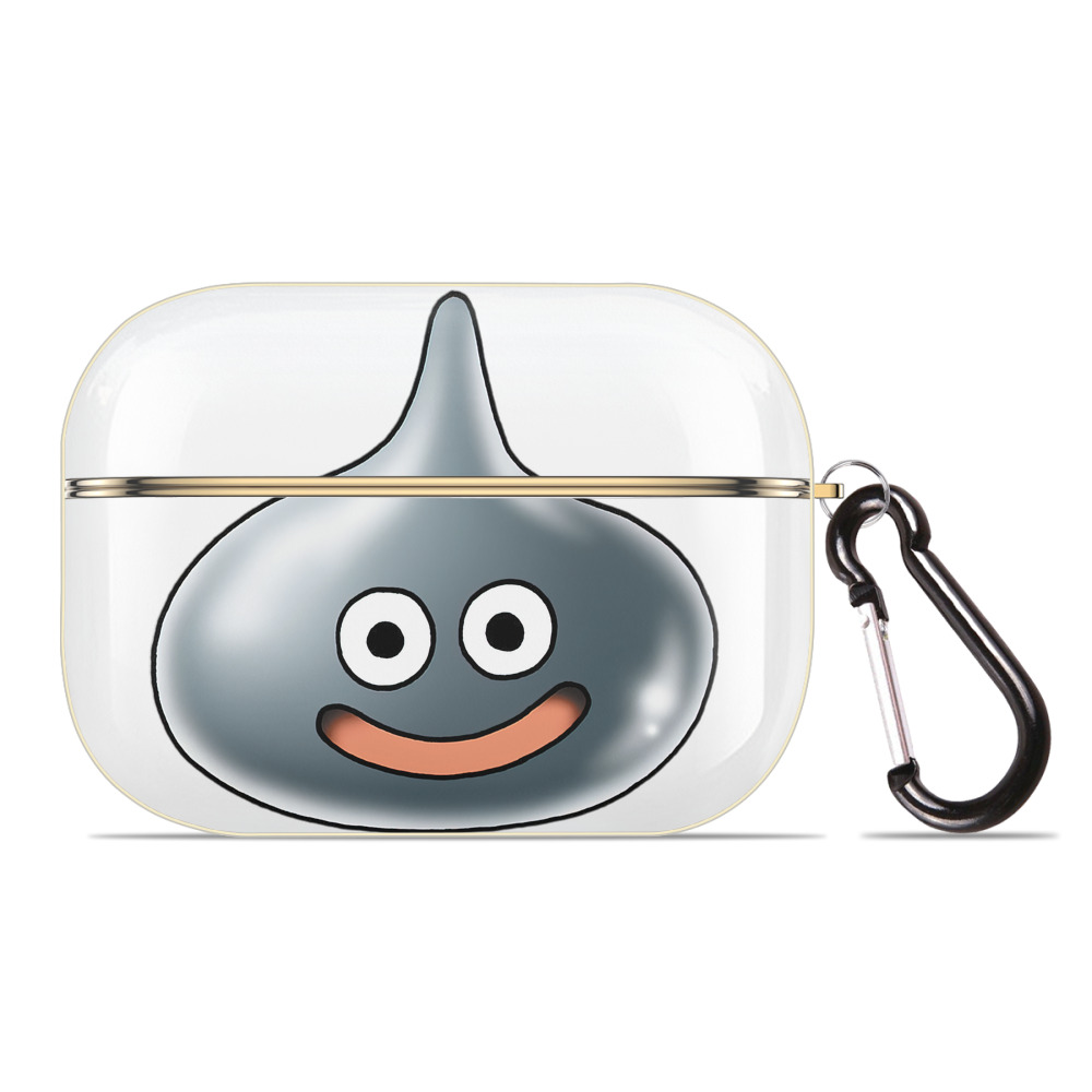 （画像用） ドラゴンクエスト Doragon Kuesuto Dragon Quest 【AirPods Pro用】ハードシェル保護ケース｜耐衝撃・防指紋・カラビナ付き商品仕様