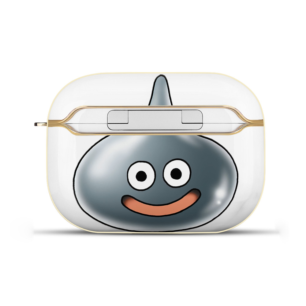 （画像用） ドラゴンクエスト Doragon Kuesuto Dragon Quest 【AirPods Pro用】ハードシェル保護ケース｜耐衝撃・防指紋・カラビナ付き商品仕様