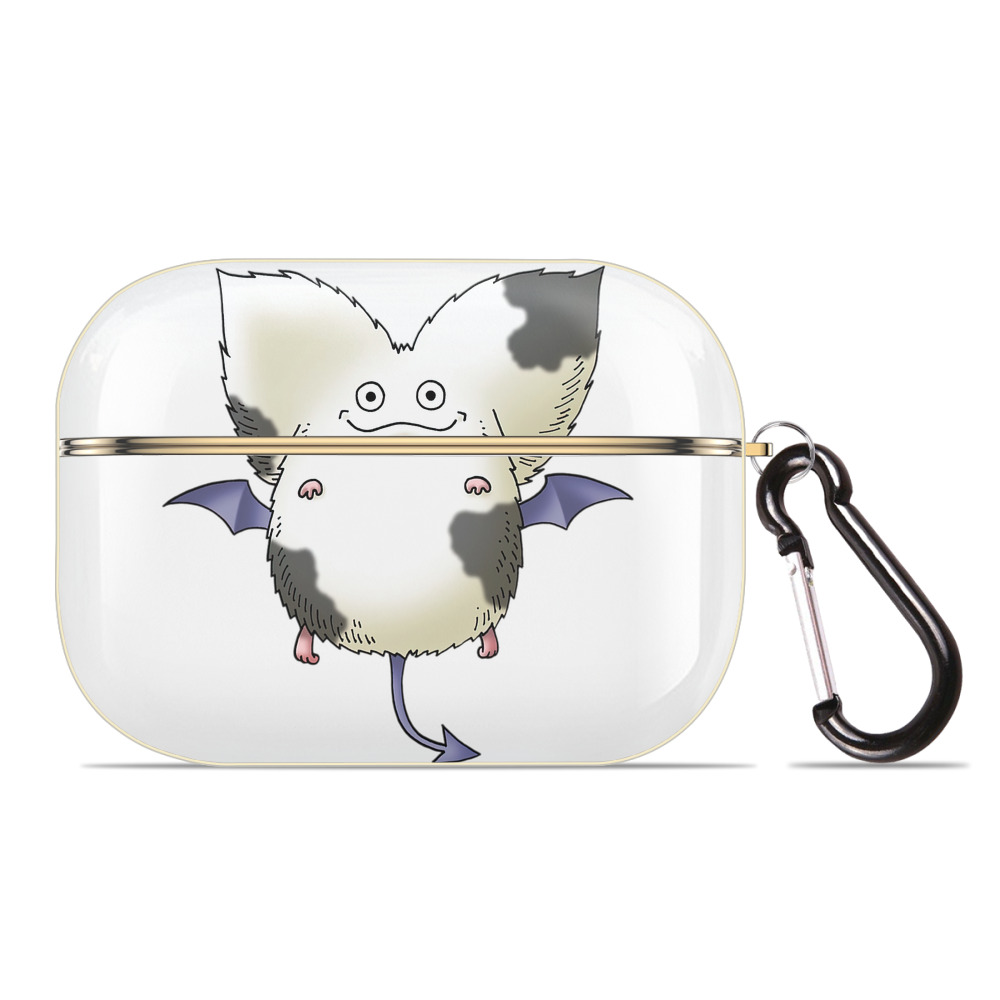 （画像用） ドラゴンクエスト Doragon Kuesuto Dragon Quest 【AirPods Pro用】ハードシェル保護ケース｜耐衝撃・防指紋・カラビナ付き商品仕様