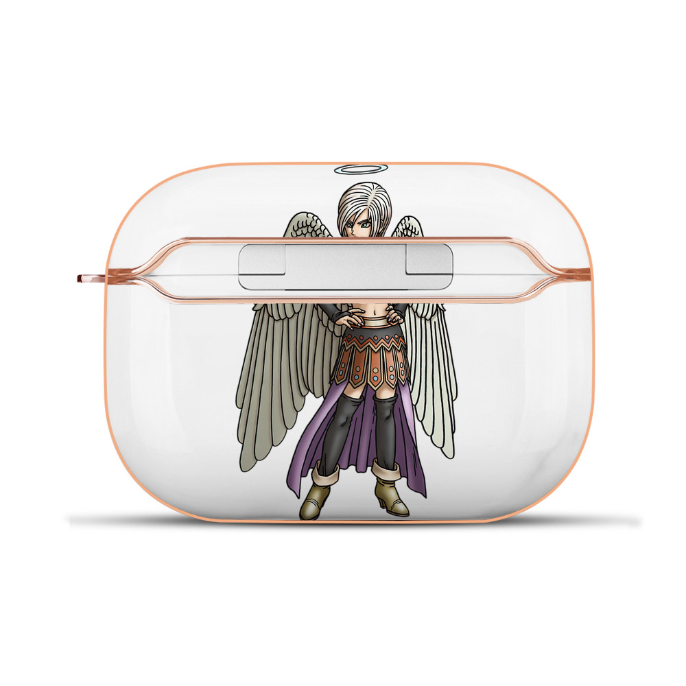 （画像用） ドラゴンクエスト Doragon Kuesuto Dragon Quest 【AirPods Pro用】ハードシェル保護ケース｜耐衝撃・防指紋・カラビナ付き商品仕様