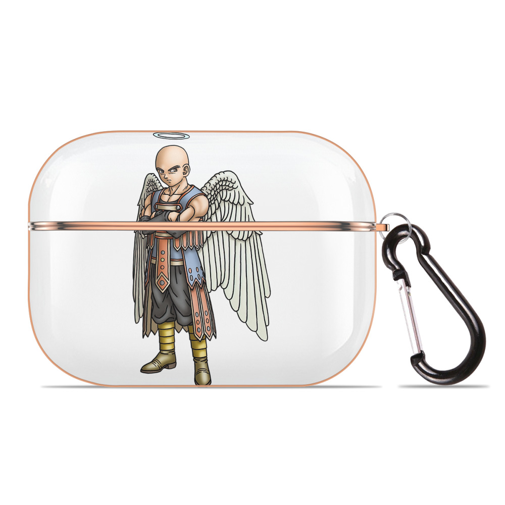 （画像用） ドラゴンクエスト Doragon Kuesuto Dragon Quest 【AirPods Pro用】ハードシェル保護ケース｜耐衝撃・防指紋・カラビナ付き商品仕様