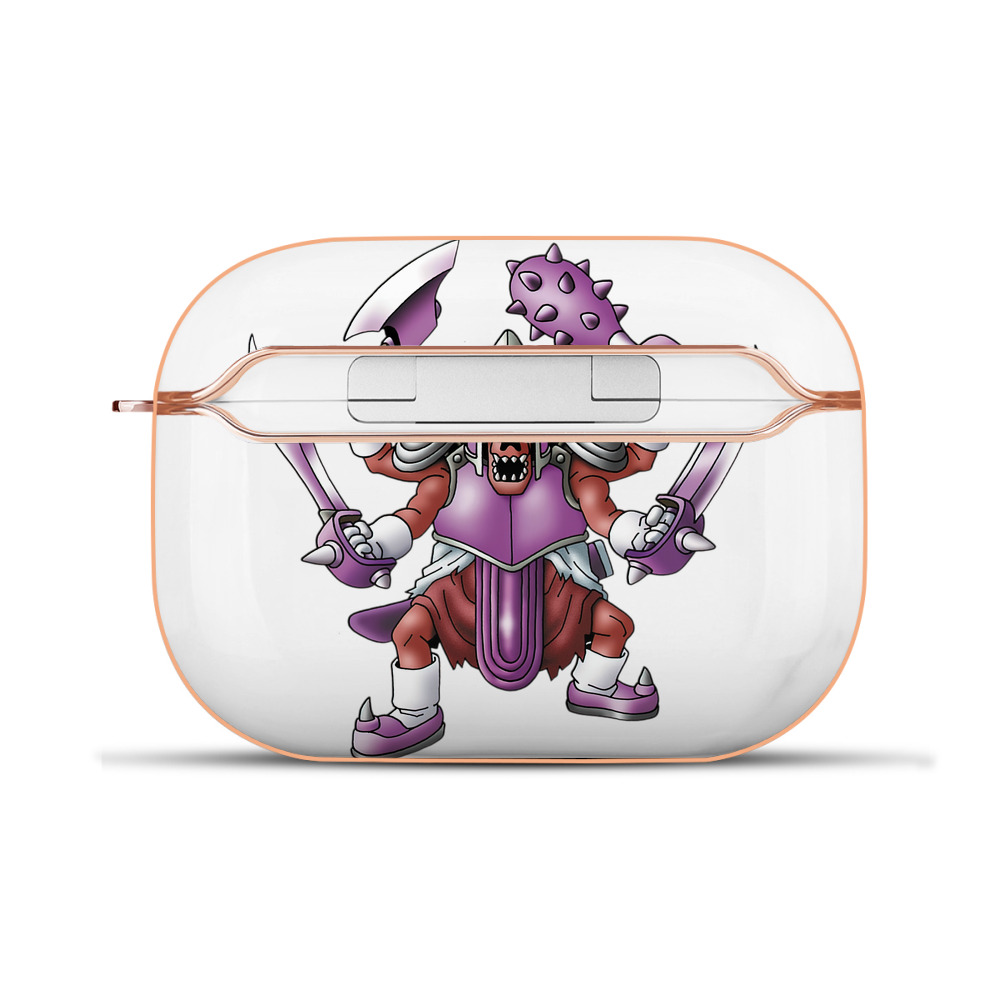 （画像用） ドラゴンクエスト Doragon Kuesuto Dragon Quest 【AirPods Pro用】ハードシェル保護ケース｜耐衝撃・防指紋・カラビナ付き商品仕様