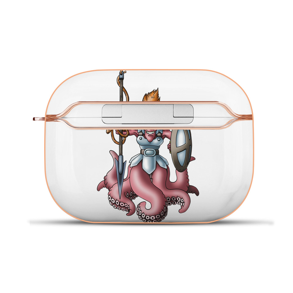 （画像用） ドラゴンクエスト Doragon Kuesuto Dragon Quest 【AirPods Pro用】ハードシェル保護ケース｜耐衝撃・防指紋・カラビナ付き商品仕様