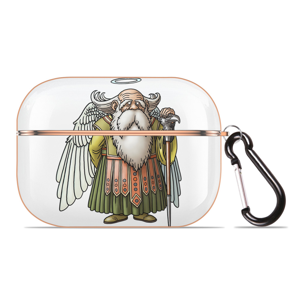 （画像用） ドラゴンクエスト Doragon Kuesuto Dragon Quest 【AirPods Pro用】ハードシェル保護ケース｜耐衝撃・防指紋・カラビナ付き商品仕様