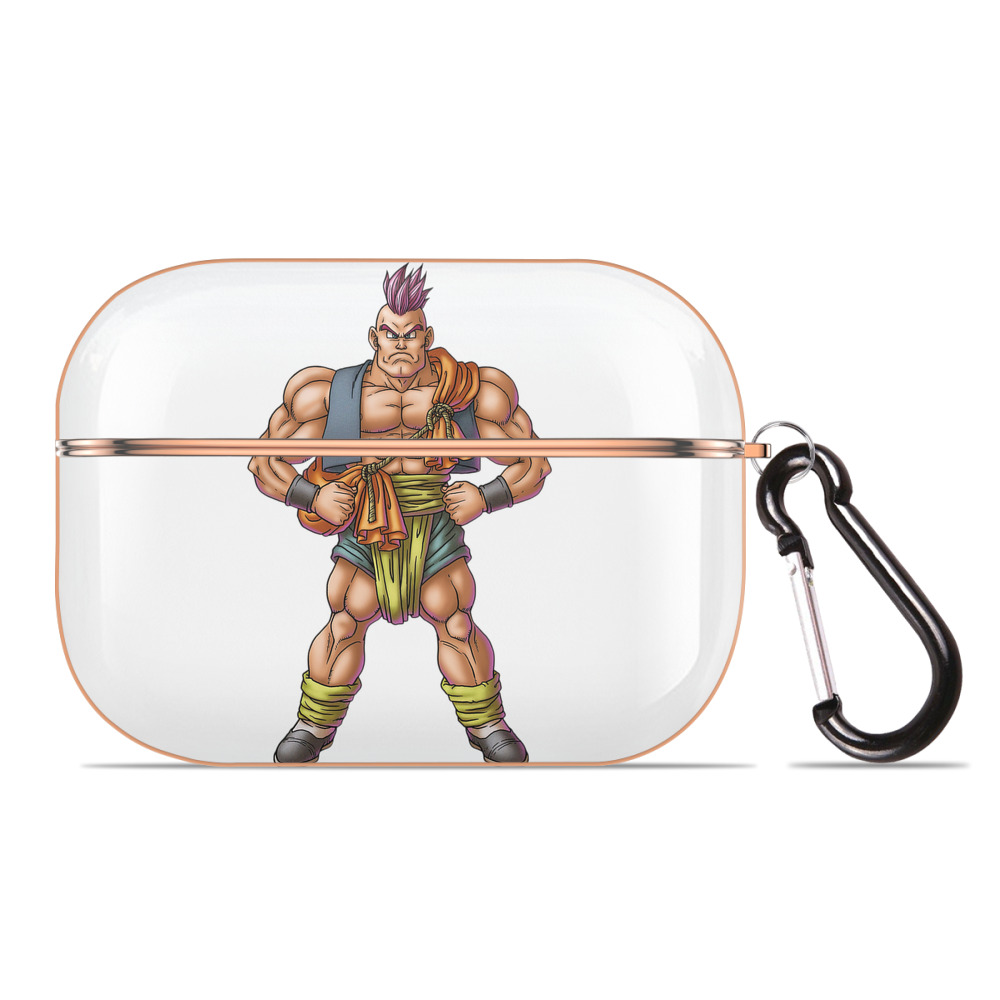（画像用） ドラゴンクエスト Doragon Kuesuto Dragon Quest 【AirPods Pro用】ハードシェル保護ケース｜耐衝撃・防指紋・カラビナ付き商品仕様