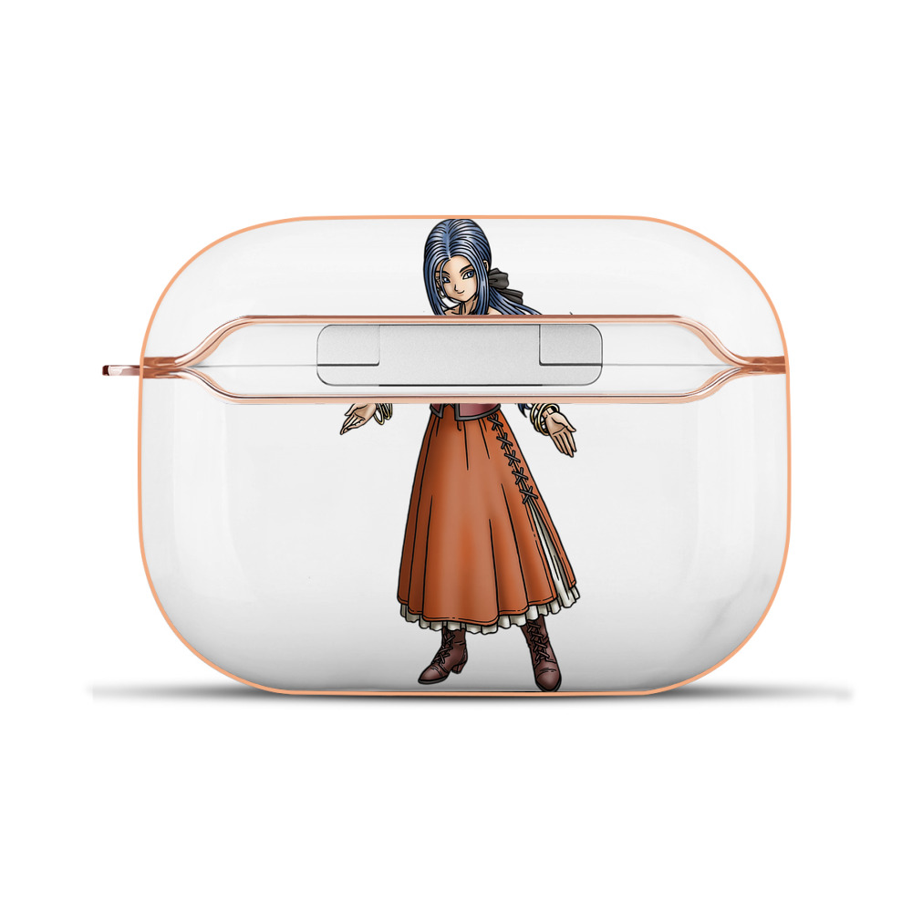 （画像用） ドラゴンクエスト Doragon Kuesuto Dragon Quest 【AirPods Pro用】ハードシェル保護ケース｜耐衝撃・防指紋・カラビナ付き商品仕様