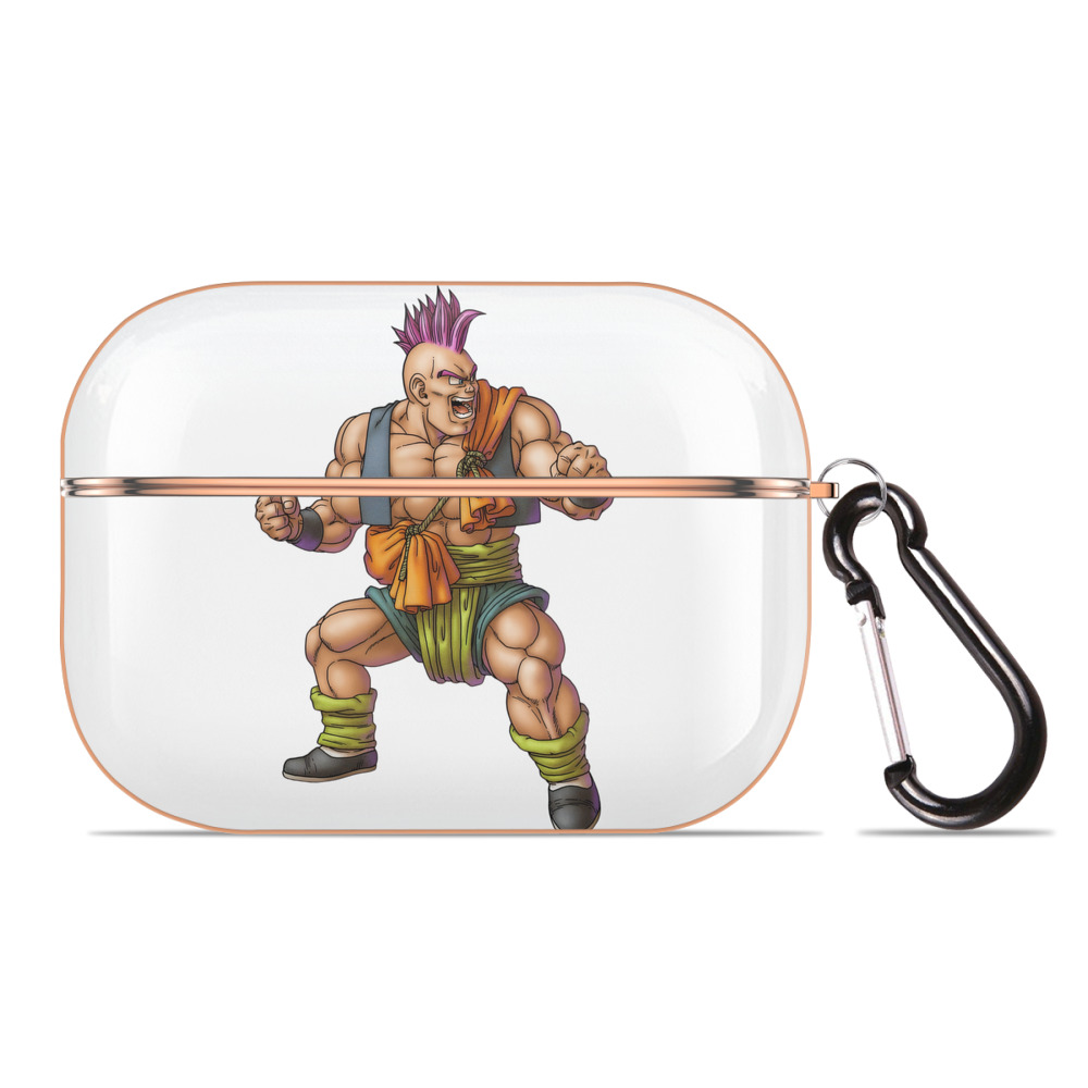 （画像用） ドラゴンクエスト Doragon Kuesuto Dragon Quest 【AirPods Pro用】ハードシェル保護ケース｜耐衝撃・防指紋・カラビナ付き商品仕様
