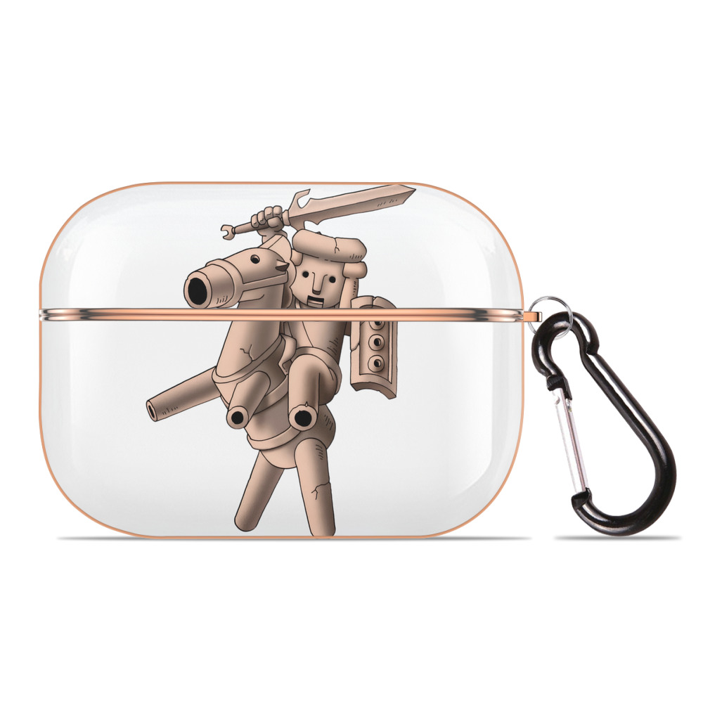 （画像用） ドラゴンクエスト Doragon Kuesuto Dragon Quest 【AirPods Pro用】ハードシェル保護ケース｜耐衝撃・防指紋・カラビナ付き商品仕様