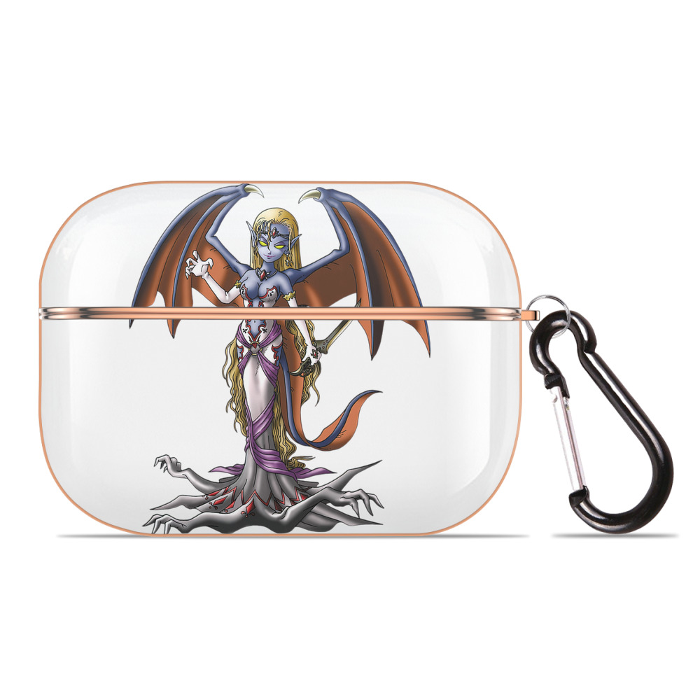 （画像用） ドラゴンクエスト Doragon Kuesuto Dragon Quest 【AirPods Pro用】ハードシェル保護ケース｜耐衝撃・防指紋・カラビナ付き商品仕様