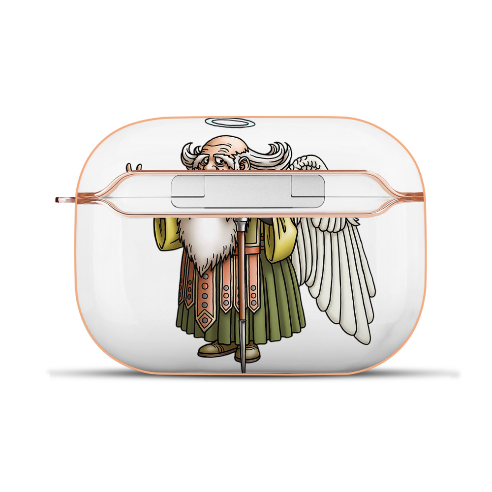 （画像用） ドラゴンクエスト Doragon Kuesuto Dragon Quest 【AirPods Pro用】ハードシェル保護ケース｜耐衝撃・防指紋・カラビナ付き商品仕様