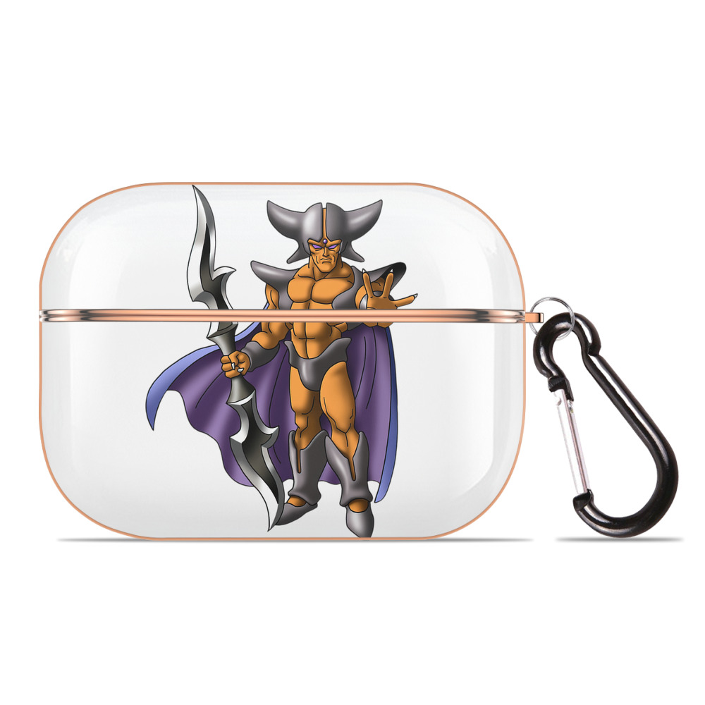 （画像用） ドラゴンクエスト Doragon Kuesuto Dragon Quest 【AirPods Pro用】ハードシェル保護ケース｜耐衝撃・防指紋・カラビナ付き商品仕様