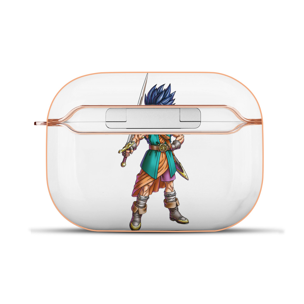 （画像用） ドラゴンクエスト Doragon Kuesuto Dragon Quest 【AirPods Pro用】ハードシェル保護ケース｜耐衝撃・防指紋・カラビナ付き商品仕様