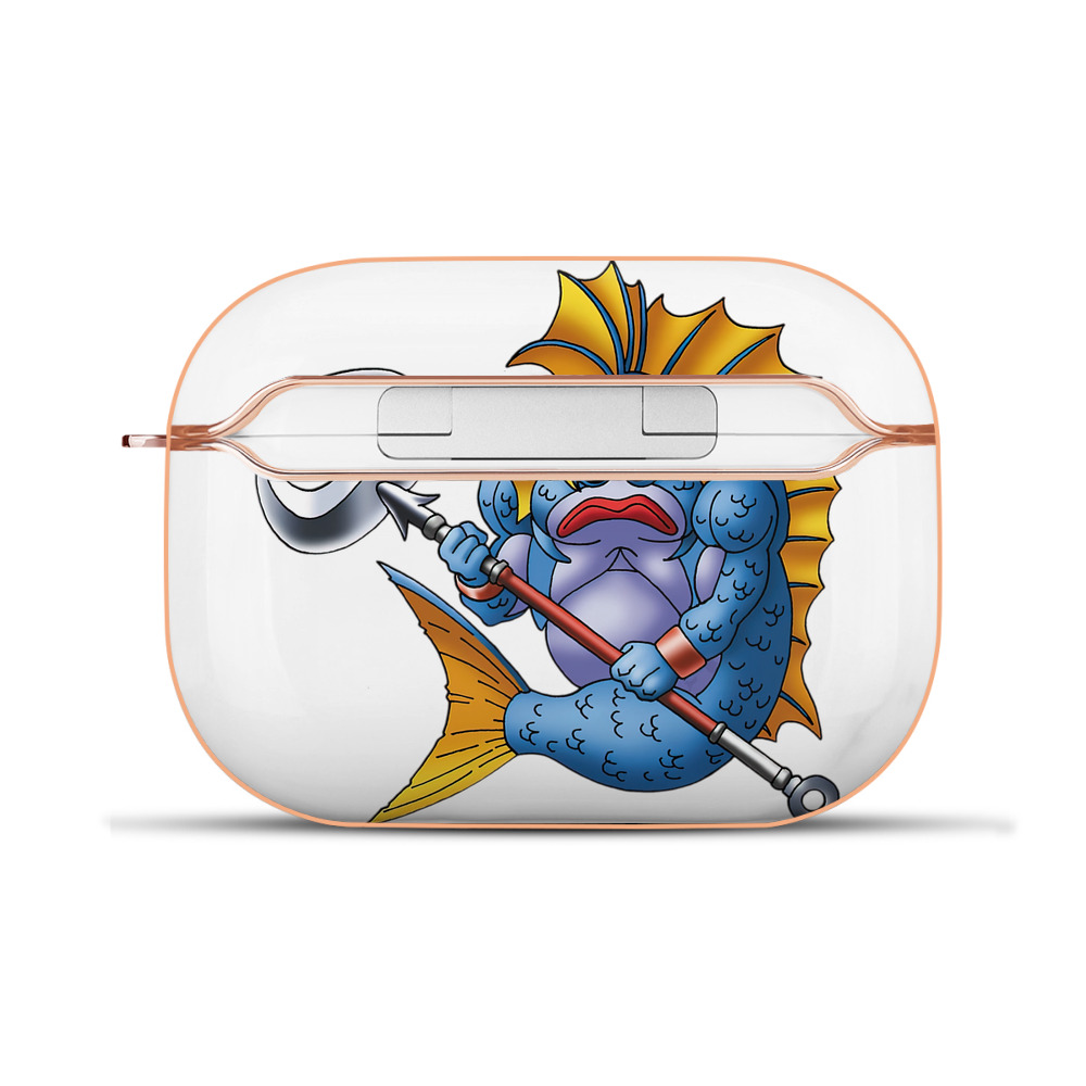 （画像用） ドラゴンクエスト Doragon Kuesuto Dragon Quest 【AirPods Pro用】ハードシェル保護ケース｜耐衝撃・防指紋・カラビナ付き商品仕様