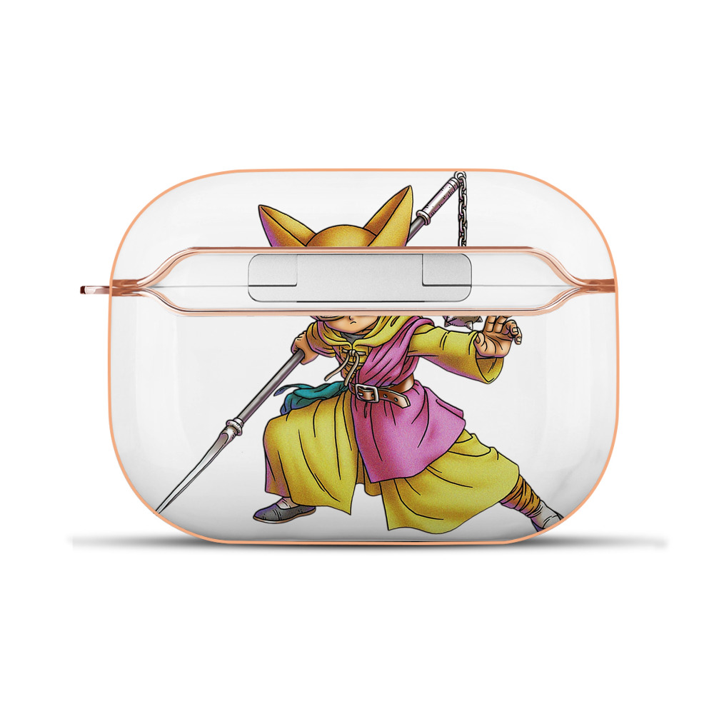 （画像用） ドラゴンクエスト Doragon Kuesuto Dragon Quest 【AirPods Pro用】ハードシェル保護ケース｜耐衝撃・防指紋・カラビナ付き商品仕様