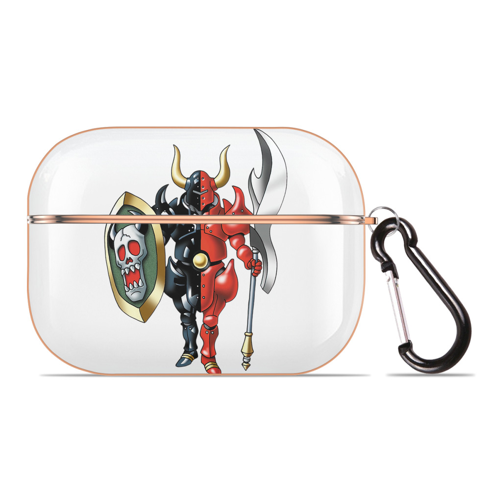 （画像用） ドラゴンクエスト Doragon Kuesuto Dragon Quest 【AirPods Pro用】ハードシェル保護ケース｜耐衝撃・防指紋・カラビナ付き商品仕様