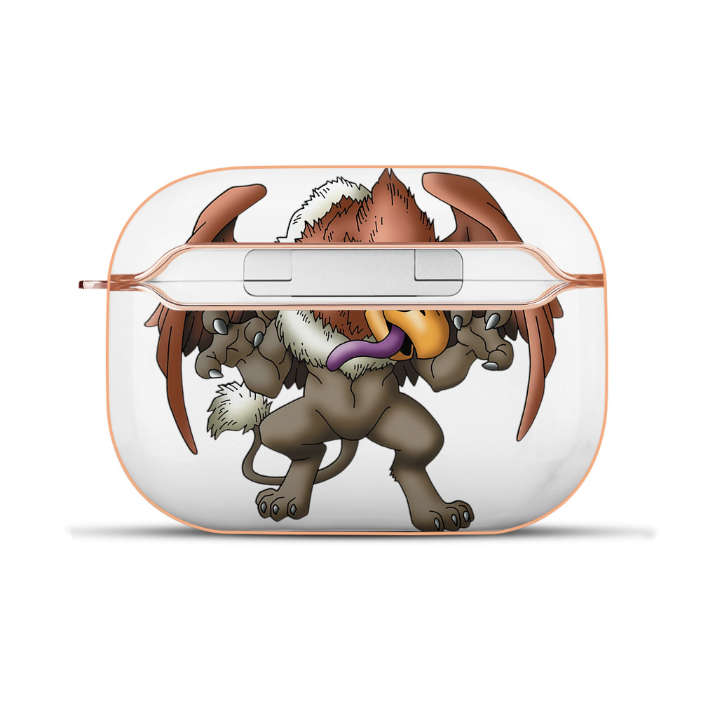 （画像用） ドラゴンクエスト Doragon Kuesuto Dragon Quest 【AirPods Pro用】ハードシェル保護ケース｜耐衝撃・防指紋・カラビナ付き商品仕様
