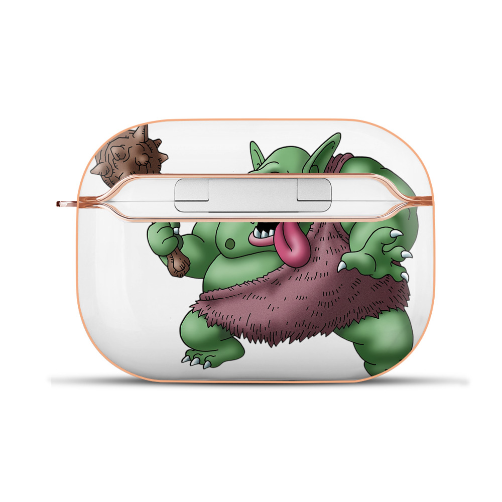 （画像用） ドラゴンクエスト Doragon Kuesuto Dragon Quest 【AirPods Pro用】ハードシェル保護ケース｜耐衝撃・防指紋・カラビナ付き商品仕様