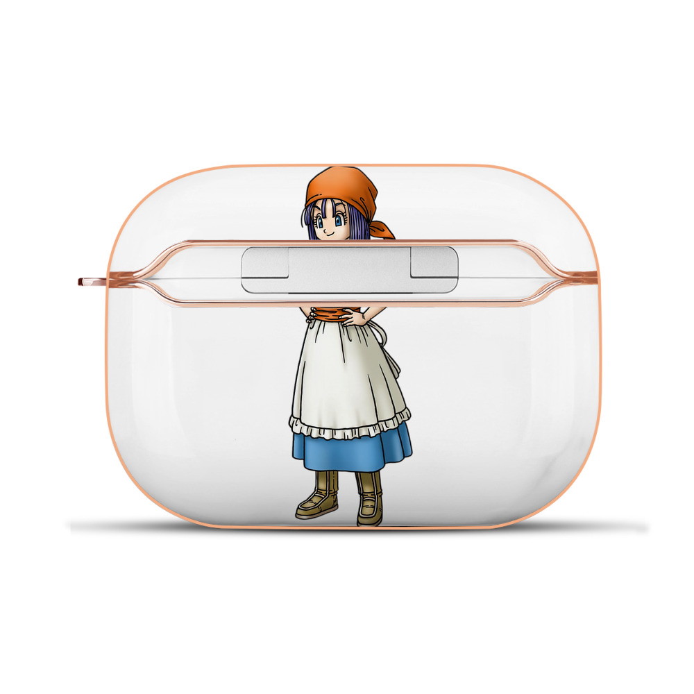 （画像用） ドラゴンクエスト Doragon Kuesuto Dragon Quest 【AirPods Pro用】ハードシェル保護ケース｜耐衝撃・防指紋・カラビナ付き商品仕様