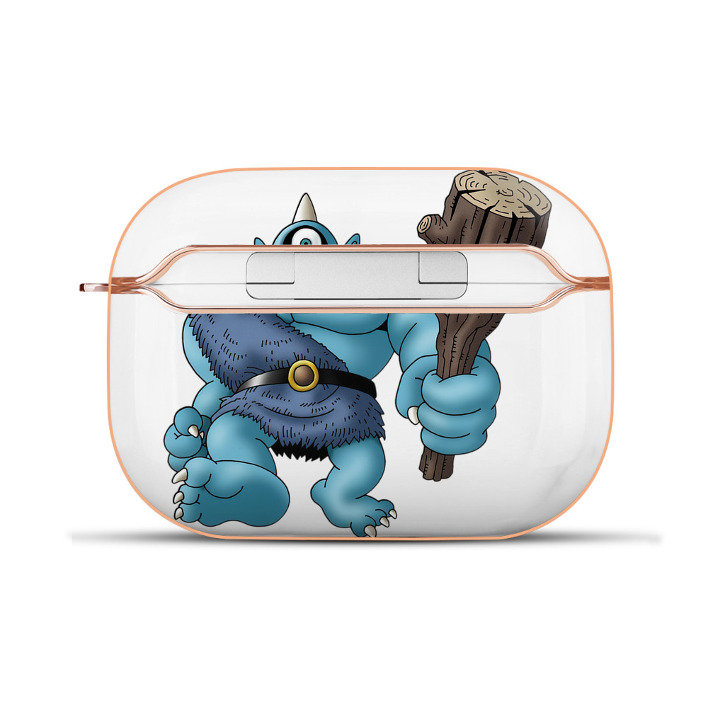 （画像用） ドラゴンクエスト Doragon Kuesuto Dragon Quest 【AirPods Pro用】ハードシェル保護ケース｜耐衝撃・防指紋・カラビナ付き商品仕様
