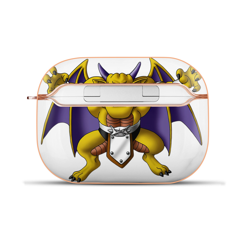 （画像用） ドラゴンクエスト Doragon Kuesuto Dragon Quest 【AirPods Pro用】ハードシェル保護ケース｜耐衝撃・防指紋・カラビナ付き商品仕様