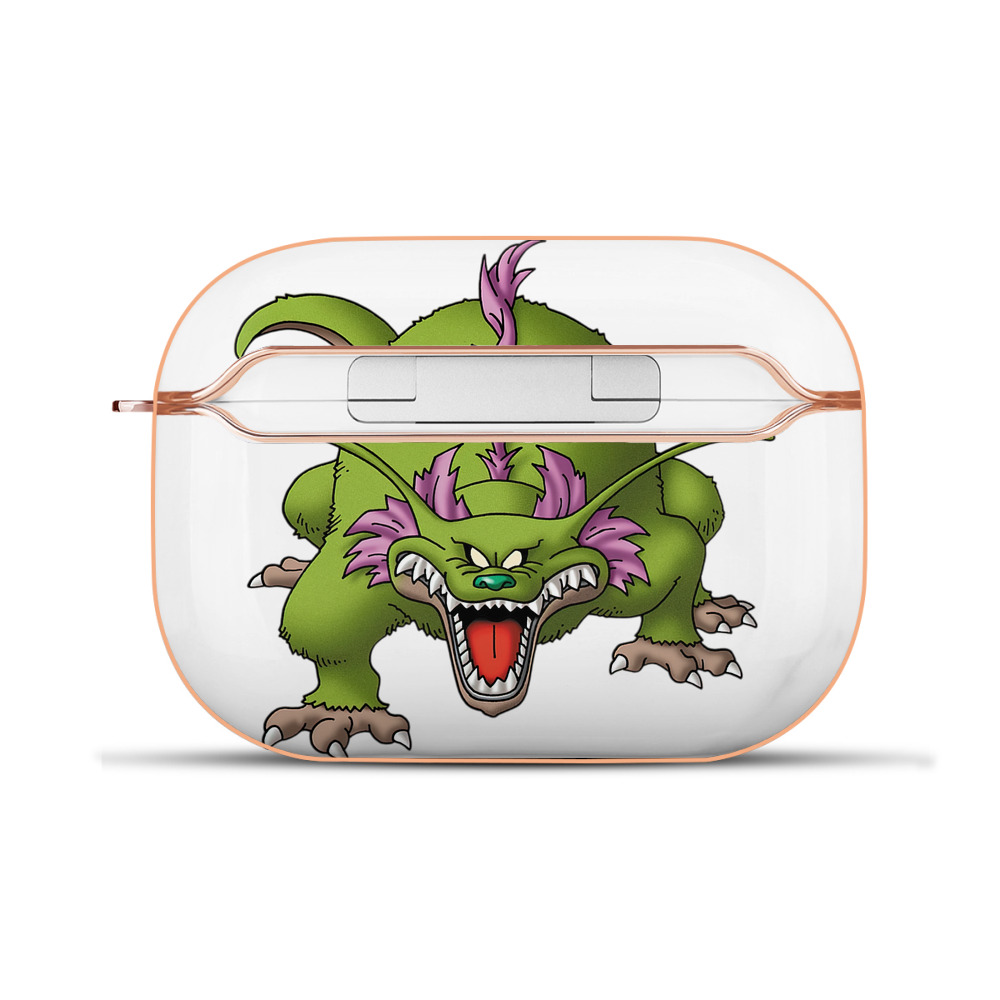 （画像用） ドラゴンクエスト Doragon Kuesuto Dragon Quest 【AirPods Pro用】ハードシェル保護ケース｜耐衝撃・防指紋・カラビナ付き商品仕様