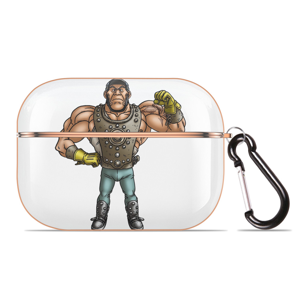 （画像用） ドラゴンクエスト Doragon Kuesuto Dragon Quest 【AirPods Pro用】ハードシェル保護ケース｜耐衝撃・防指紋・カラビナ付き商品仕様