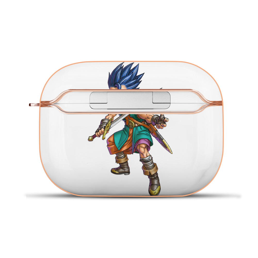 （画像用） ドラゴンクエスト Doragon Kuesuto Dragon Quest 【AirPods Pro用】ハードシェル保護ケース｜耐衝撃・防指紋・カラビナ付き商品仕様