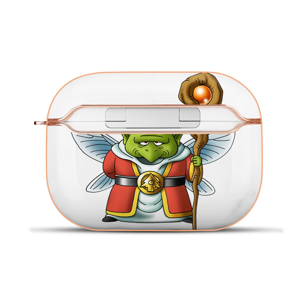 （画像用） ドラゴンクエスト Doragon Kuesuto Dragon Quest 【AirPods Pro用】ハードシェル保護ケース｜耐衝撃・防指紋・カラビナ付き商品仕様