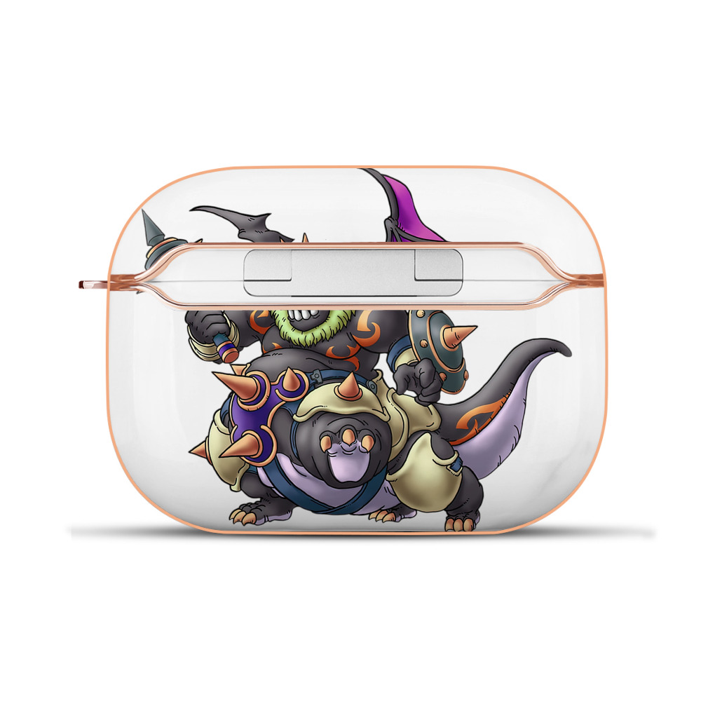 （画像用） ドラゴンクエスト Doragon Kuesuto Dragon Quest 【AirPods Pro用】ハードシェル保護ケース｜耐衝撃・防指紋・カラビナ付き商品仕様