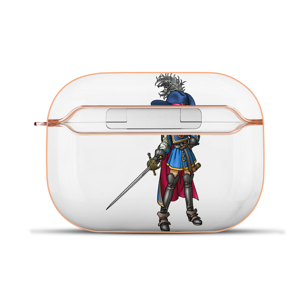 （画像用） ドラゴンクエスト Doragon Kuesuto Dragon Quest 【AirPods Pro用】ハードシェル保護ケース｜耐衝撃・防指紋・カラビナ付き商品仕様