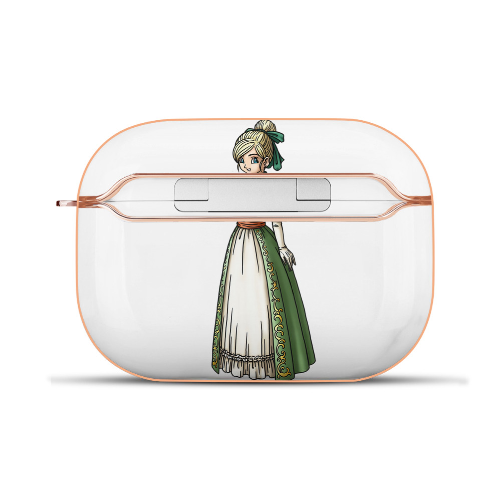 （画像用） ドラゴンクエスト Doragon Kuesuto Dragon Quest 【AirPods Pro用】ハードシェル保護ケース｜耐衝撃・防指紋・カラビナ付き商品仕様