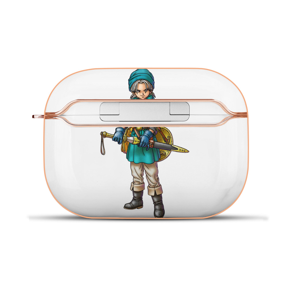 （画像用） ドラゴンクエスト Doragon Kuesuto Dragon Quest 【AirPods Pro用】ハードシェル保護ケース｜耐衝撃・防指紋・カラビナ付き商品仕様