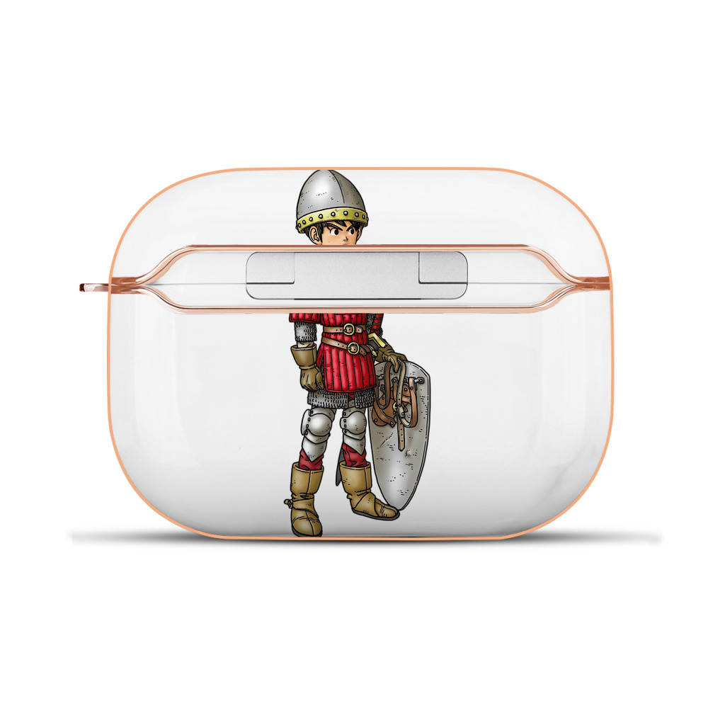 （画像用） ドラゴンクエスト Doragon Kuesuto Dragon Quest 【AirPods Pro用】ハードシェル保護ケース｜耐衝撃・防指紋・カラビナ付き商品仕様
