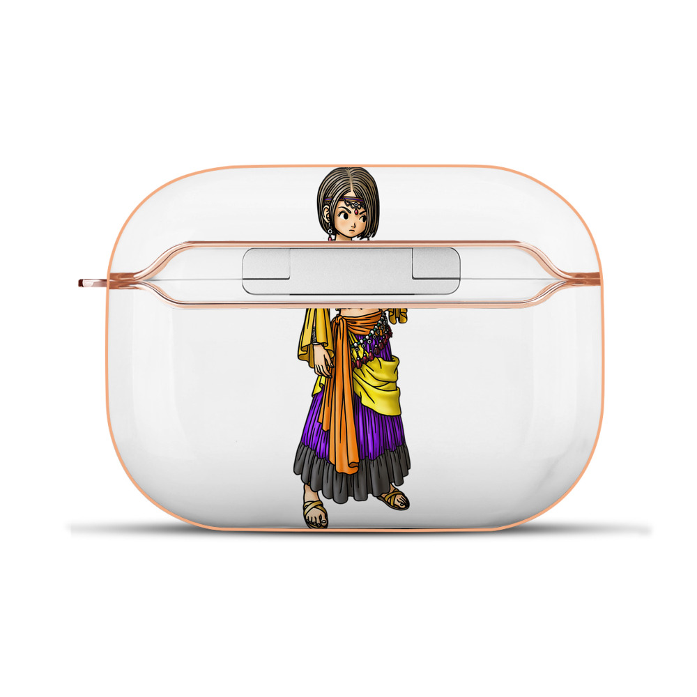 （画像用） ドラゴンクエスト Doragon Kuesuto Dragon Quest 【AirPods Pro用】ハードシェル保護ケース｜耐衝撃・防指紋・カラビナ付き商品仕様