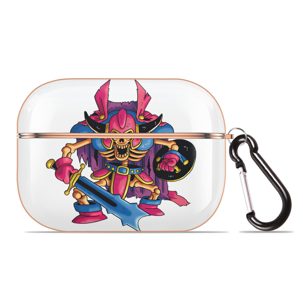 （画像用） ドラゴンクエスト Doragon Kuesuto Dragon Quest 【AirPods Pro用】ハードシェル保護ケース｜耐衝撃・防指紋・カラビナ付き商品仕様