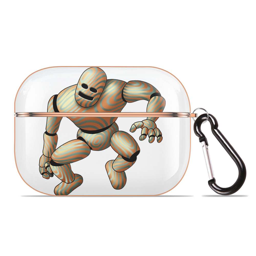 （画像用） ドラゴンクエスト Doragon Kuesuto Dragon Quest 【AirPods Pro用】ハードシェル保護ケース｜耐衝撃・防指紋・カラビナ付き商品仕様